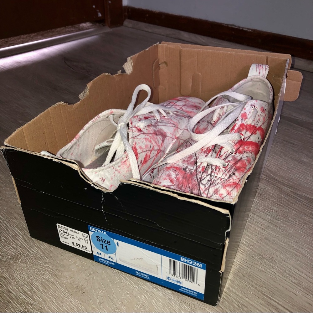 Halloween Horror Adidas Sneakers - Picture 12 of 13
